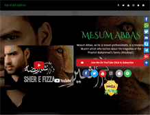 Tablet Screenshot of mesumabbas.com